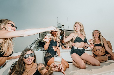 Taking Selfie on a boat