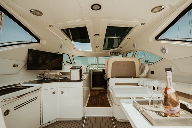 Celebrating on a Yacht in Toronto