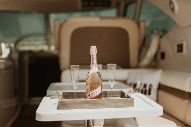 Celebrating on a Night Cruise Yacht in Toronto